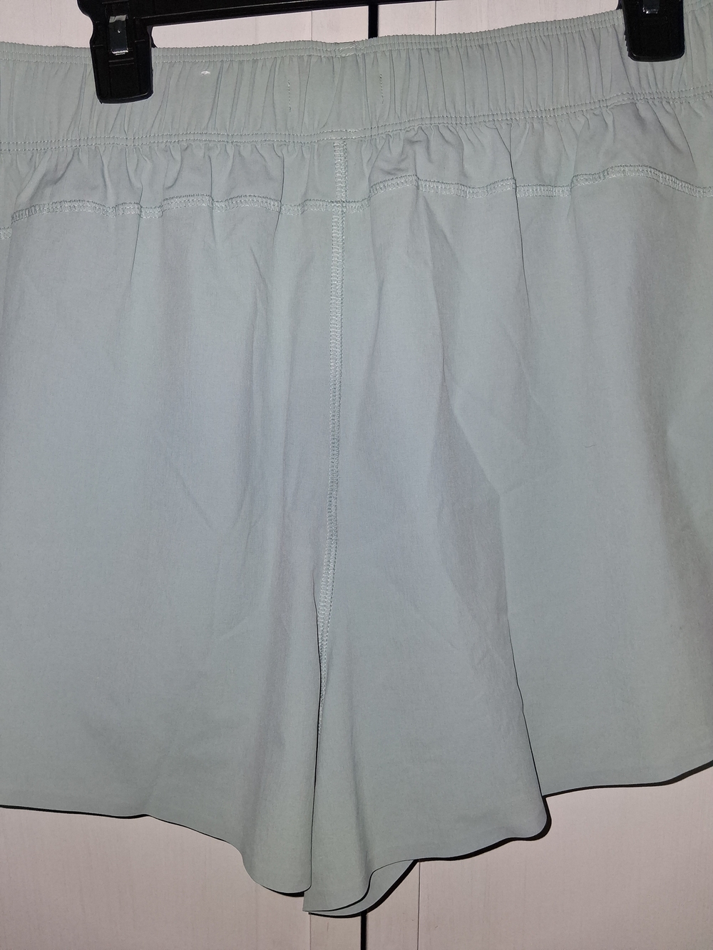 FLX Light Sage Elastic Waist Shorts - Picture 6 of 6